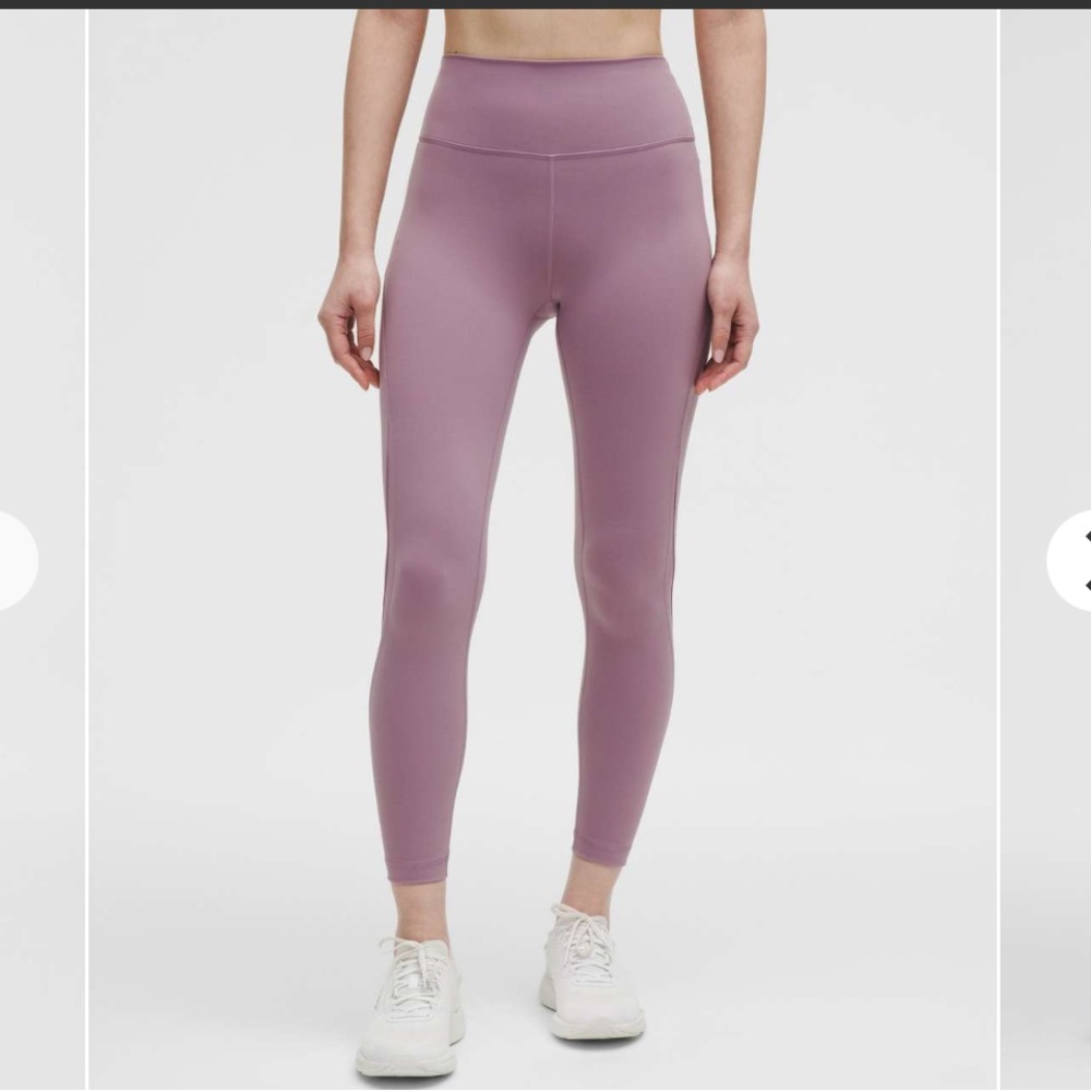 🍋Lululemon WUNDER TRAIN Mesh
Panel High-Rise 21" Tight Size 12
Lavender Lux NICE